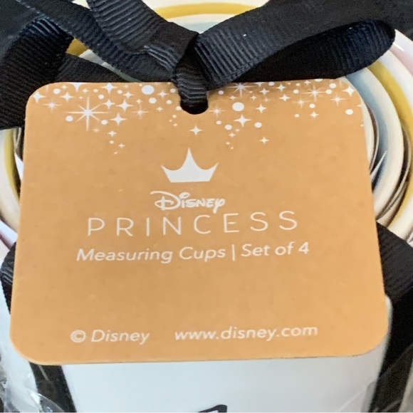Rae Dunn Disney Princess Silhouette Ceramic Measuring Cup Set - Picture 9 of 15